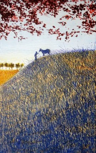 gedagzeggen, 31 x 49, ets/linosnede, € 215,-