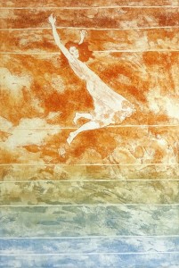 de 7e hemel · 34x51 cm · etsaquatint · € 165,-