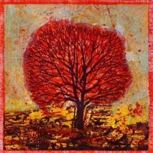herfstboom · 20x20 cm · etsaquatint · € 105,-