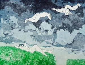 wegdromen · 25x33 cm · etsaquatint · € 155,-