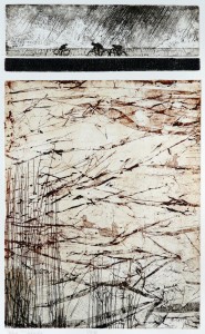 zo Hollands, naar school · 18x30 cm · etsaquatint · € 120,-