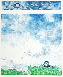 dagdromen · 27x33 cm · etsaqua · € 90,-