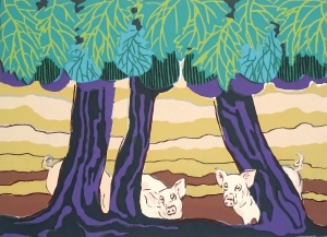 samenbiggen-·-18x25-·-zeefdruk-·-E-75-